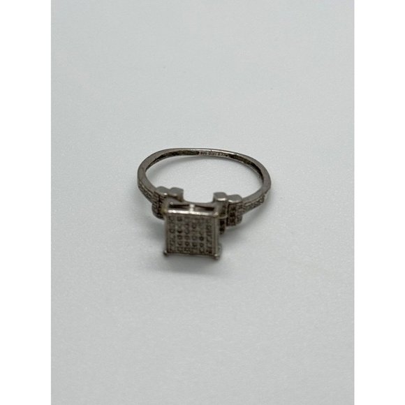 925 STERLING SILVER CZ RING SIZE 6 - Picture 8 of 10